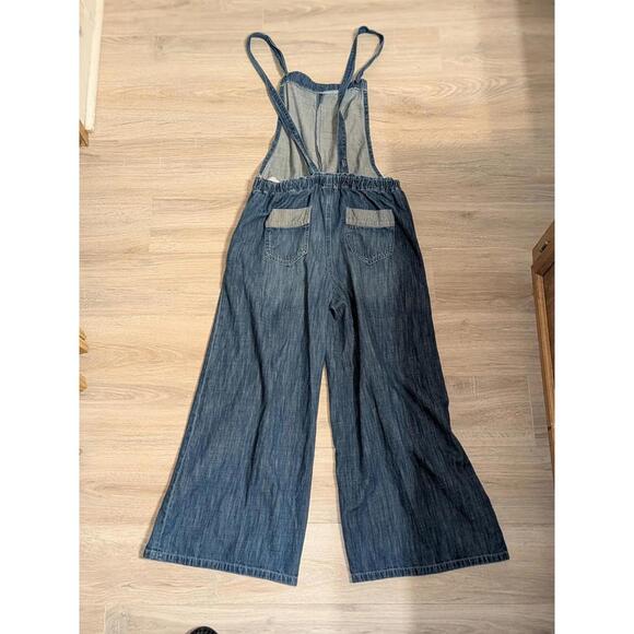 VTG 90s Japan Clothing Manufacturers Association Women's Relaxed Denim Jumpsuit - Picture 3 of 9